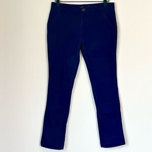 Old Navy Navy Blue Skinny Stretch Pants - Boys 14